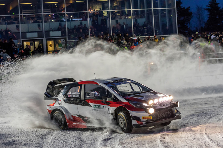 2019年のフィンランド選手権SMイタラリに「トヨタ・ヤリスWRC」で参戦。WRカーで初めての実戦。