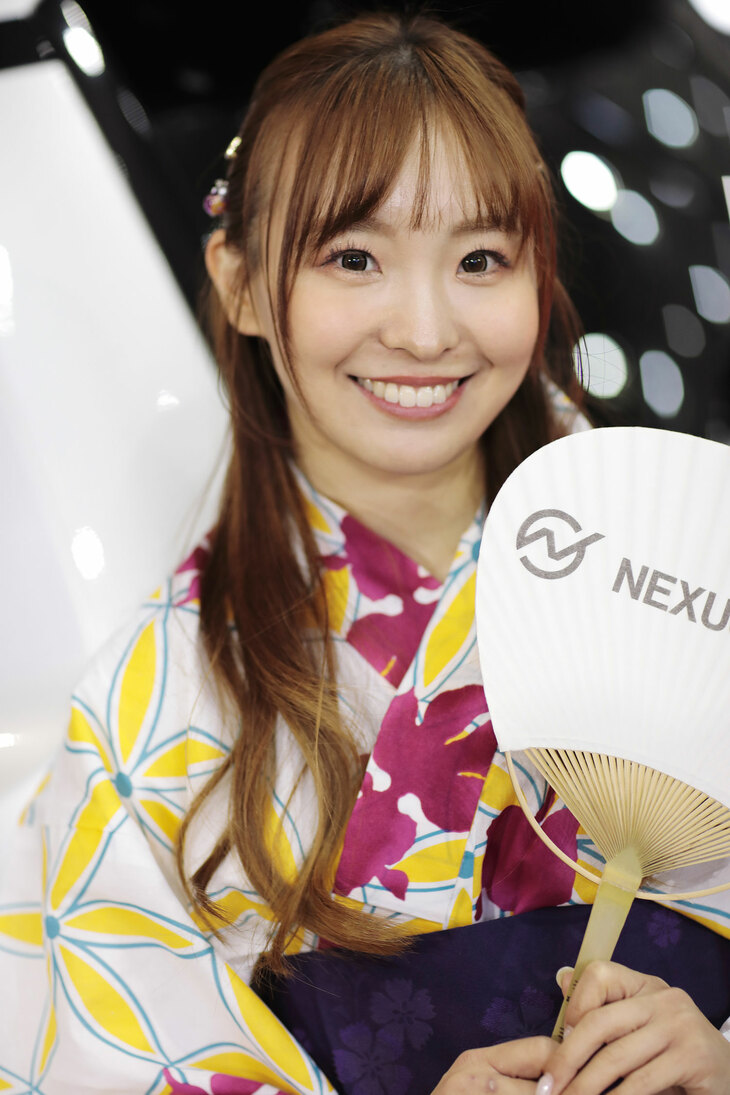 NEXUS Japanブースの日向のんさん