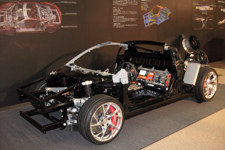 ホンダNSX（ランニングシャシー）