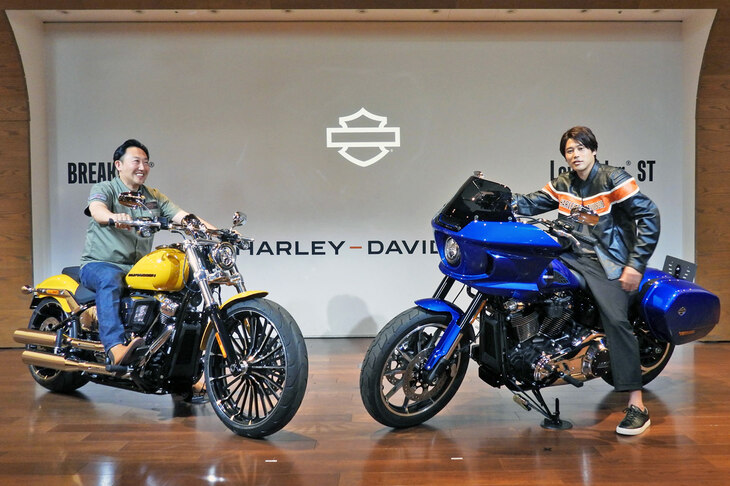 玉木一史社長（写真左）と、内田篤人氏（同右）。