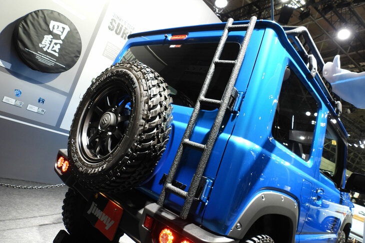 トヨタ自動車の会長である豊田章男氏の「スズキ・ジムニー」。
