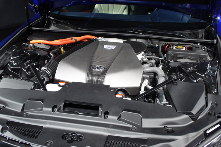 レクサスLC500hプロトタイプ（パワーユニット）