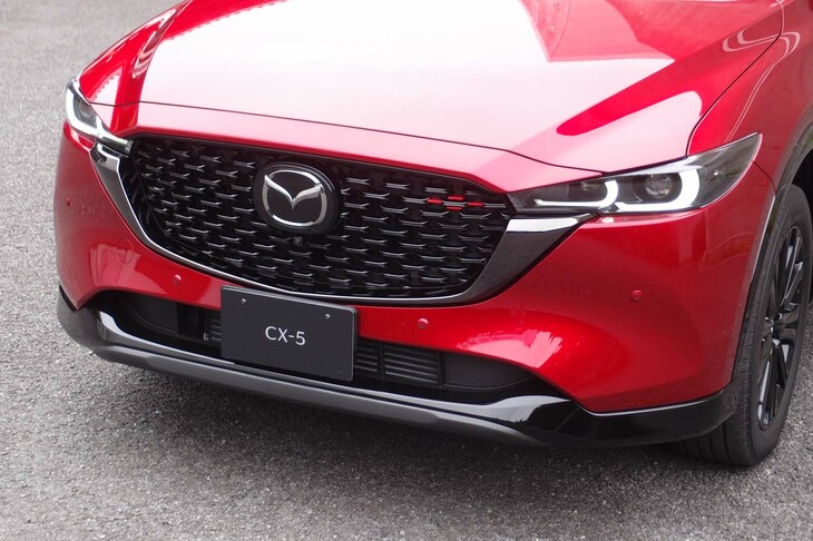 マツダCX-5 XDスポーツアピアランス（フロントまわり）