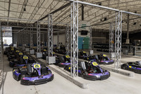 シティ・サーキット・東京ベイのカート群。割と個体差が大きく（特にスピード）、ボートレースのようだ。