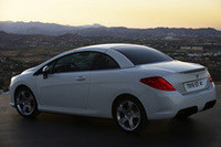 新型「プジョー308CC」のオフィシャル写真公開の画像