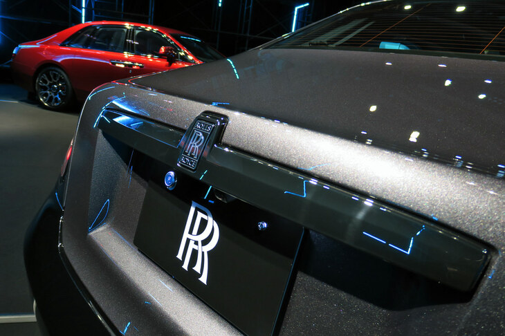 ロールス・ロイス・ブラックバッジ・ゴースト（リアエンブレム）