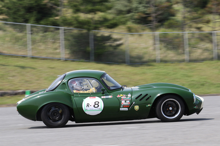 1～7位を占めた「スーパーセブン」に続いて8位となった、常連参加車の「ジネッタG4」。