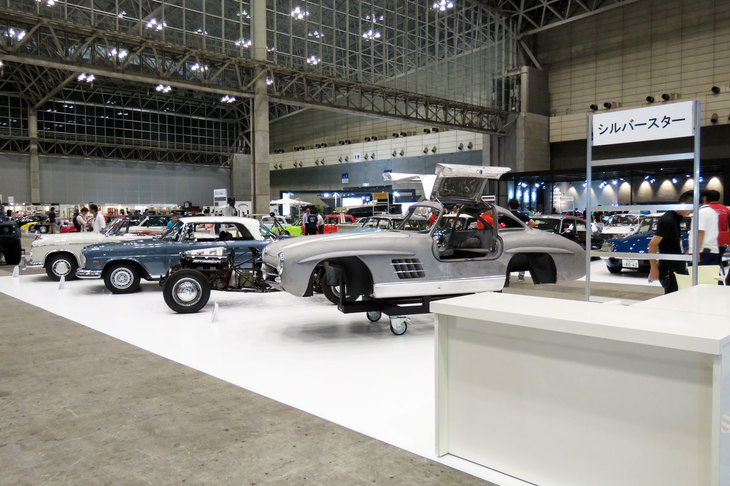 シルバースターの出展ブースの様子。