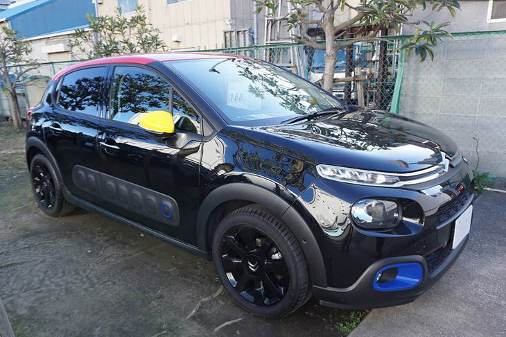 同中古車店では、「C3」の限定車である「C3 JCC＋」が168万円で販売されていた。