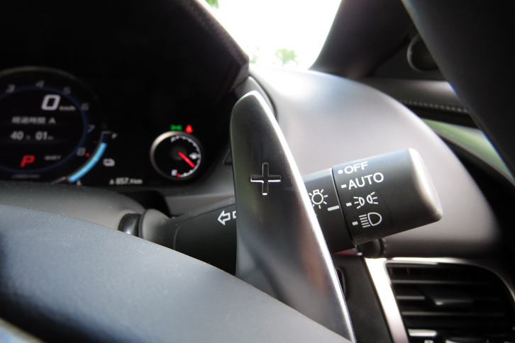 ホンダNSX（パドルシフト）