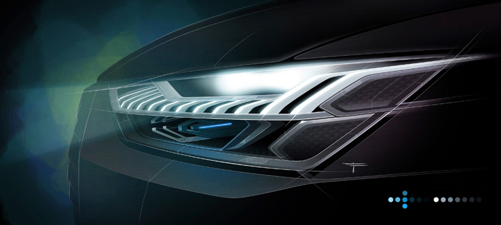 アウディA7スポーツバック（イラスト）