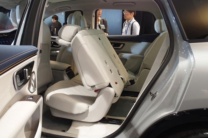 メルセデス・ベンツEQS580 4MATIC SUVスポーツ（2列目シート）