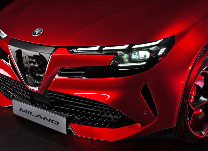 アルファ・ロメオ・ミラノ（フロントマスク）