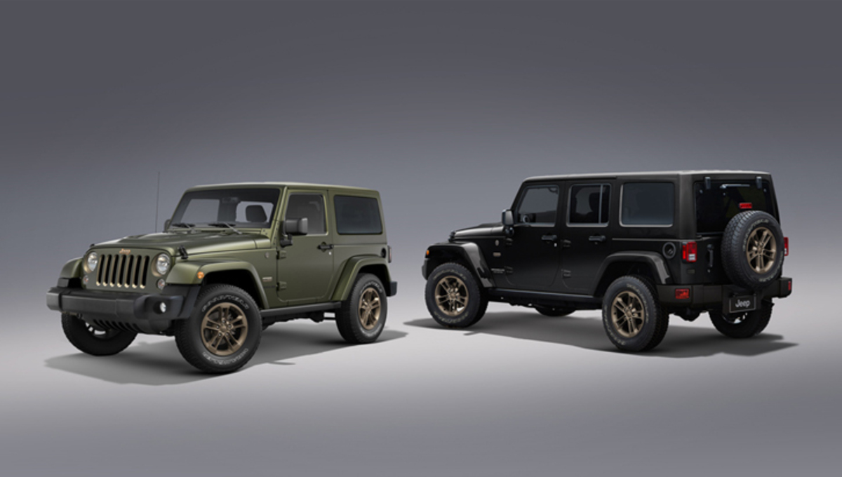 ジープ・ラングラー」など3車種に75周年記念車 【ニュース】 - webCG