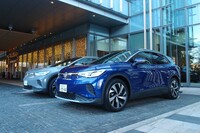 「ID.SQUARE」では「ID.4」の試乗もできる。事前にオンラインでの予約が必要。