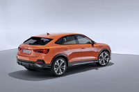 「Q3スポーツバック」の全高は「Q3」よりも約30mm低い設定となる。