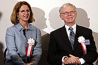 リンドストローム在日スウェーデン大使夫妻