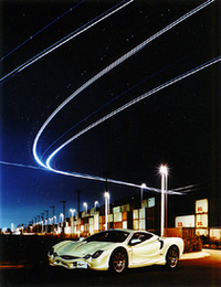 写真は、「大蛇フォトアート展」に飾られる作品のひとつ。