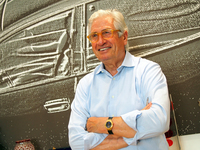 ジョルジェット・ジウジアーロ氏。イタルデザイン・ジウジアーロ本社にて2013年夏撮影。