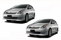 トヨタ「ウィッシュ」にカスタマイズ車の画像