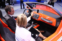 「buggy up!」のインテリア。