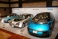 清水社長が手がけた電気自動車。