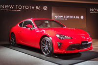 マイナーチェンジを受けた「トヨタ86」。