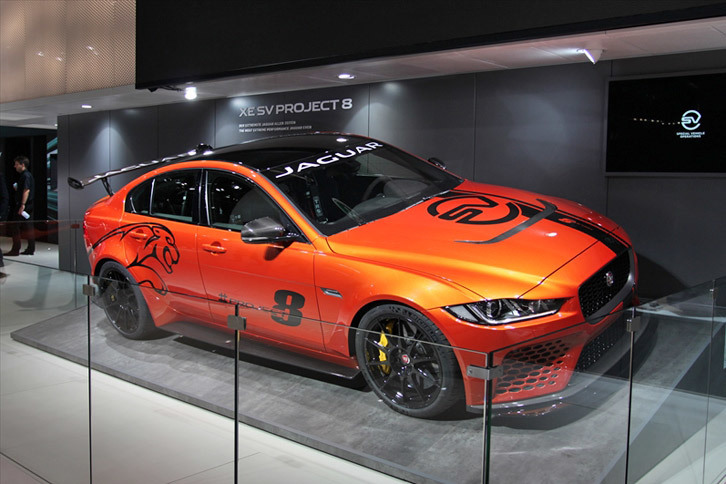 ジャガーXE SVプロジェクト8（エクステリア）