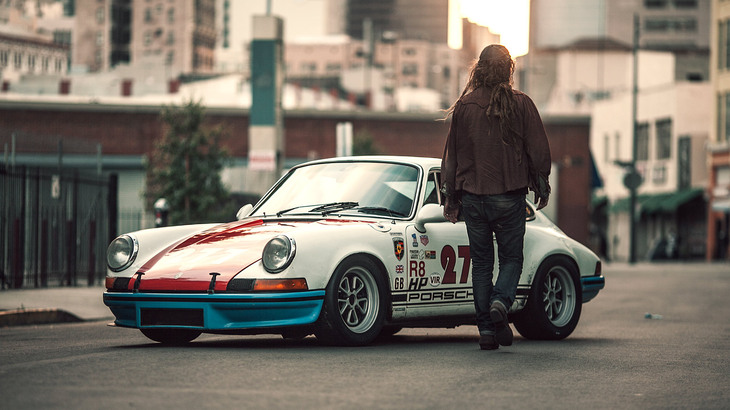 277に向かって歩く（撮影アンドリュー・リッター）