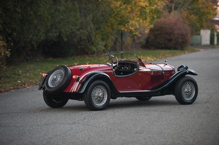 写真の「アルファ・ロメオ・グランスポルト クアトロルオーテ ザガート」は、1968年モデル。RMオークションが主催した2020年の米パームビーチオークションに出品され、当時9万9000ドル（邦貨換算で約1250万円）で落札された。