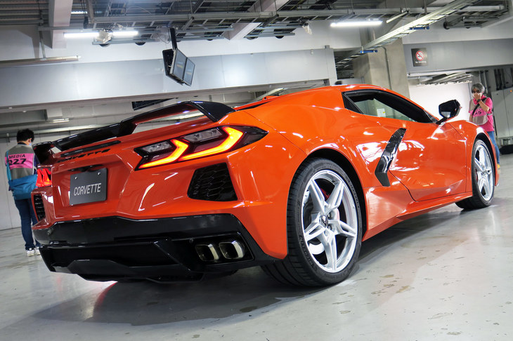 シボレー・コルベット  コンバーチブル 日本仕様プロトタイプ（エクステリア）