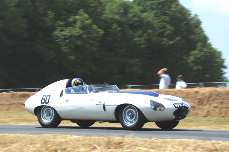 1955年から1957年にかけて、ルマン24時間耐久レースで3回の優勝を果たした「ジャガーDタイプ」。その後継となるレーシングマシンとして開発されたのが「E1A」と「E2A」（写真）だ。