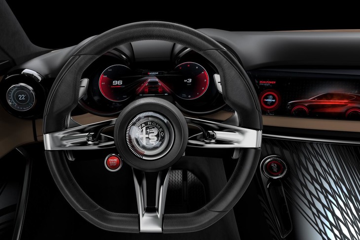 アルファ・ロメオ・トナーレ コンセプト（インテリアのイメージ）