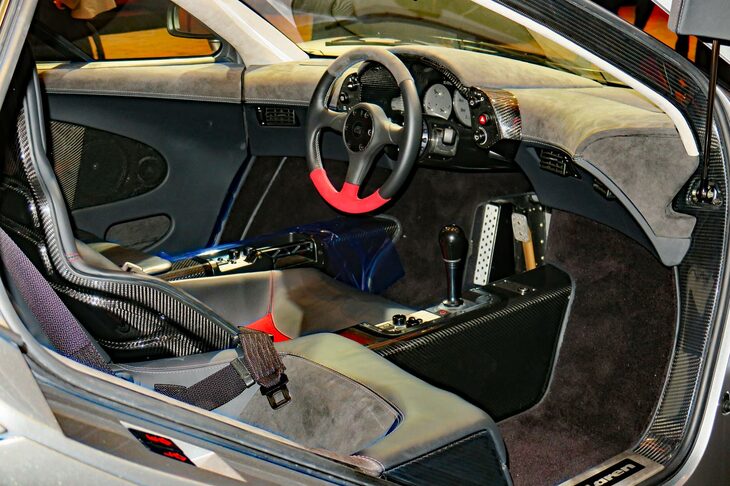 マクラーレンF1 1993年（インストゥルメントパネルまわり）