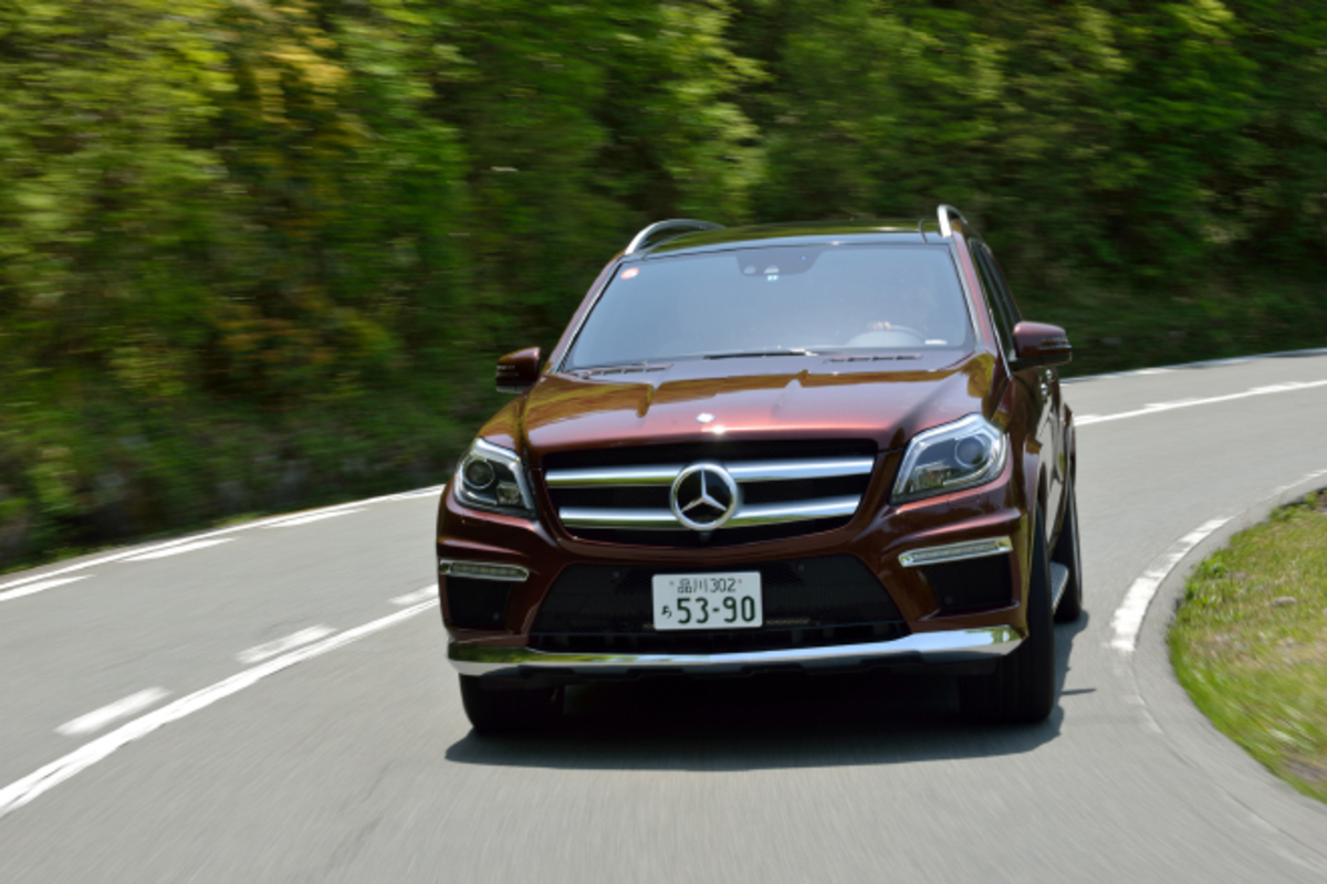 メルセデス・ベンツGL550 4MATIC（4WD/7AT）【試乗記】 走れる