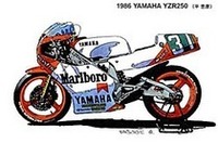 バイクのイラスト展、原宿で開催