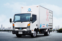 日産、富山市と共同で電動トラックを実証運行