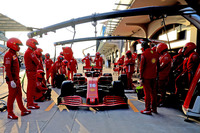 スクーデリア・フェラーリ。2020年11月23日、F1トルコグランプリで。