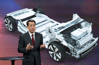 日産自動車の内田 誠社長兼CEO。基幹となるプラットフォームに次世代電池の開発と、3社アライアンスのEV戦略では、日産が大きな役割を担うこととなる。