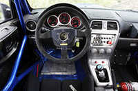 すっきりしたつくりのコックピット。