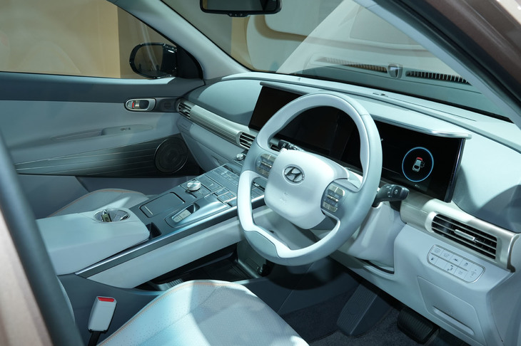 「ネッソ」のダッシュボード。