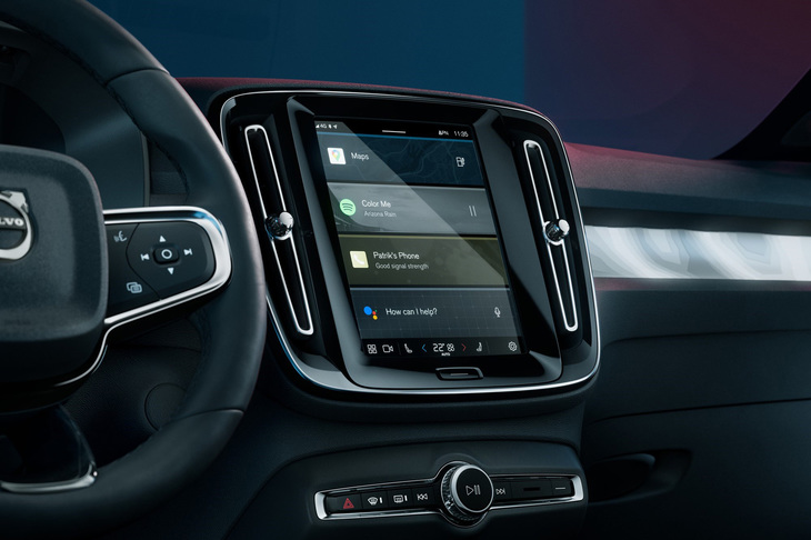 ボルボC40リチャージ（インテリア）