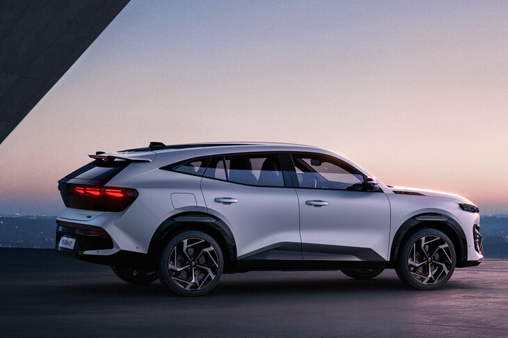 清水「笹の葉みたいなガラスエリアとか、“く”の字型のテールゲートとかにも、本当は触れるべきなんだろうけど……」　
	ほった「あの顔が全部持ってっちゃいますよね。集合体恐怖症の方には厳しいデザインだと思います」