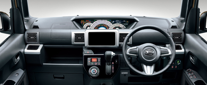 「Gターボ“SAII”」のインストゥルメントパネルまわり。