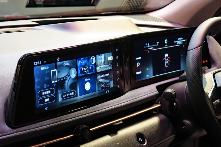 日産アリア リミテッド（インターフェイスディスプレイ）