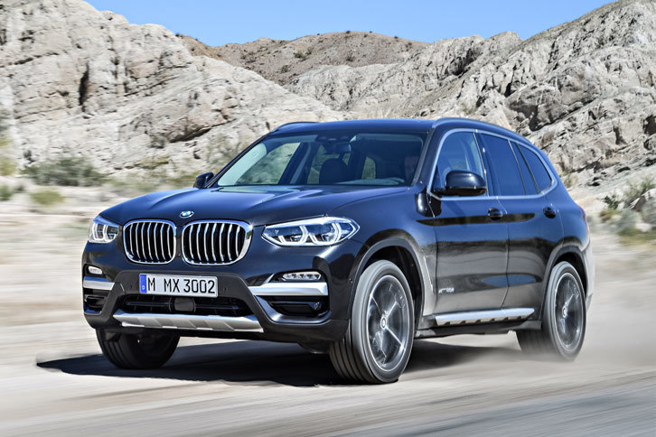 新型「BMW X3」。