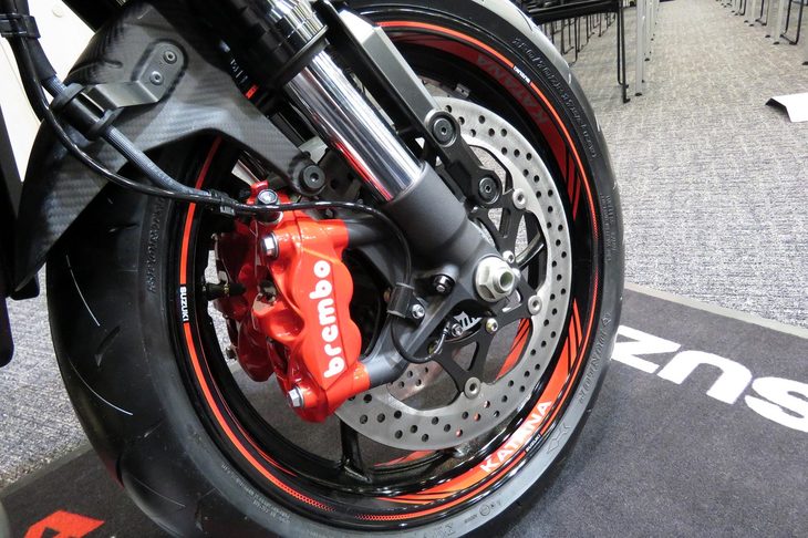 スズキ・カタナ（用品装着車）