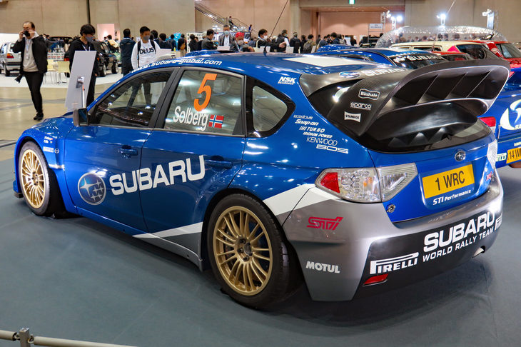 スバル・インプレッサWRC（2008年）／主催者展示コーナー