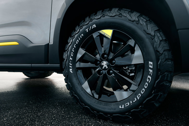 プジョー・リフター4×4コンセプト（エクステリア）