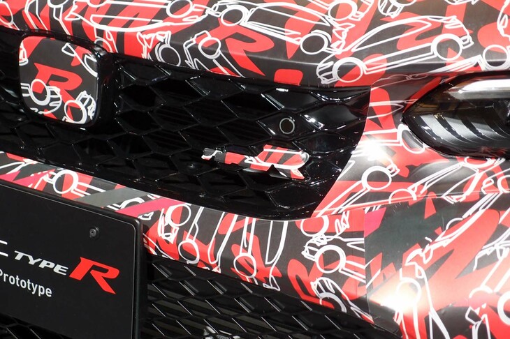 ホンダ・シビック タイプR プロトタイプ（TYPE Rエンブレム）